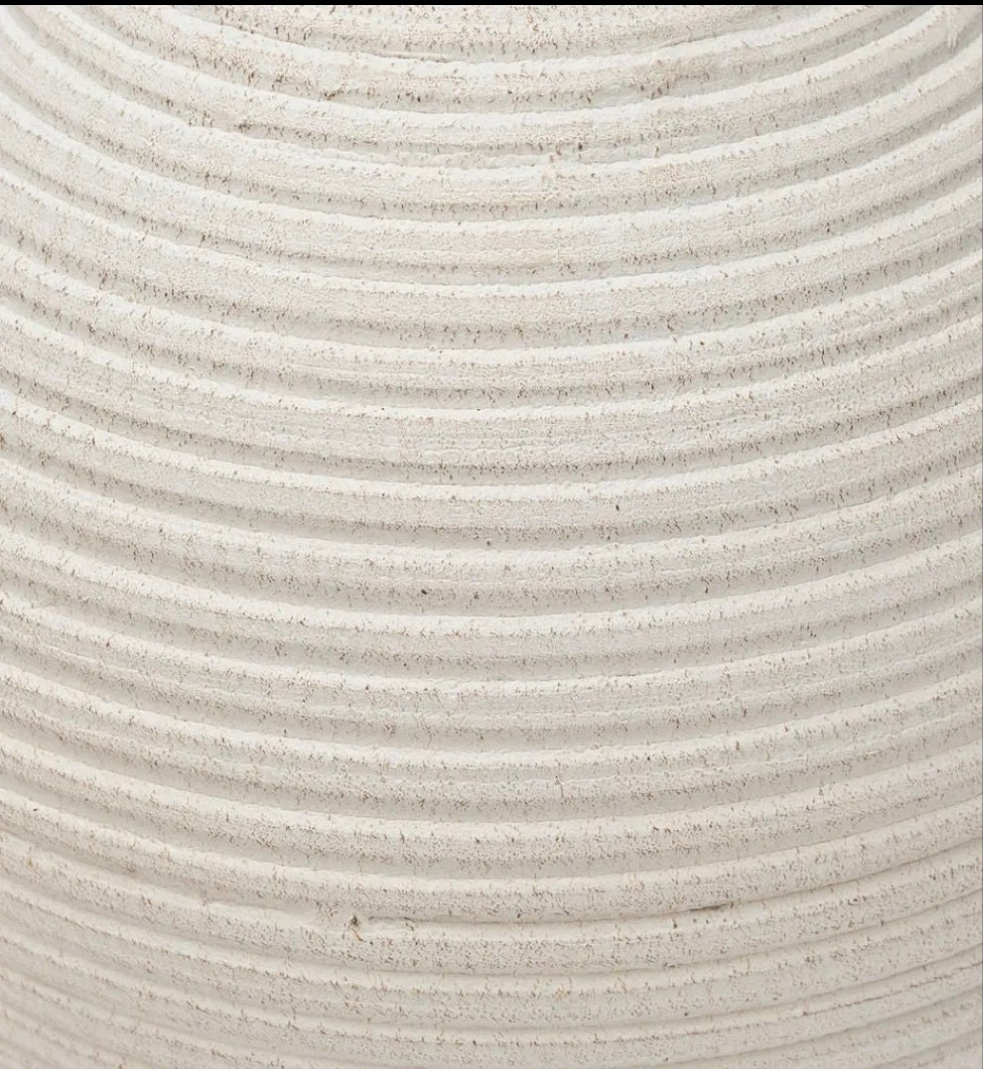 White Terracotta Vase