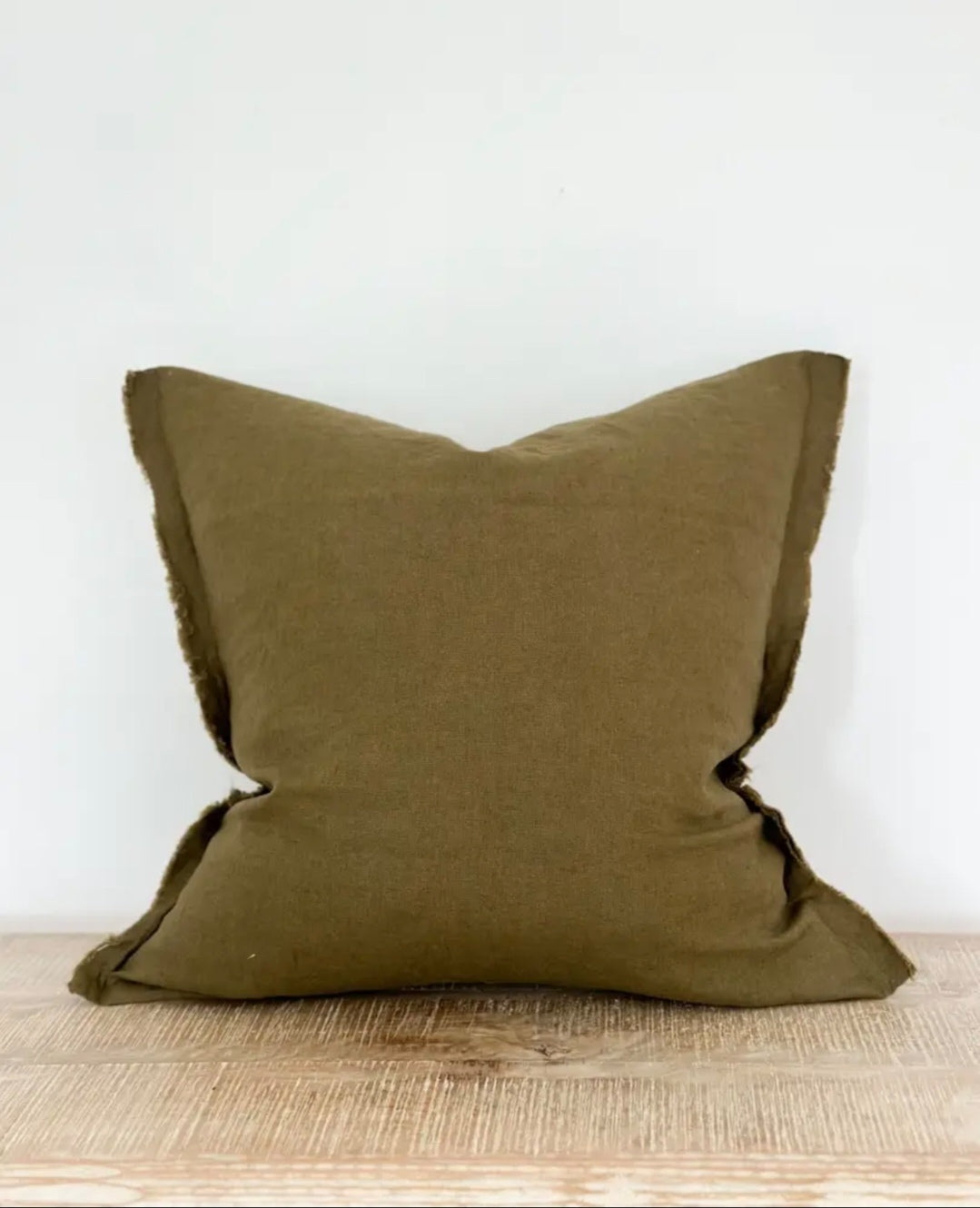 Freya Olive Cushion