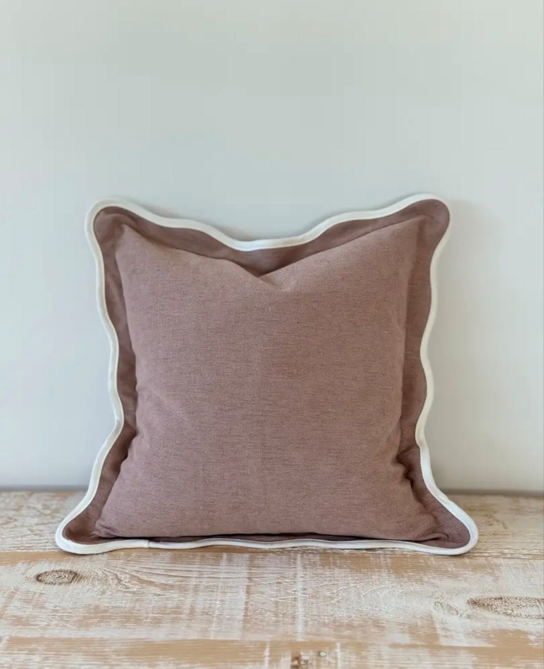 Erin Rose Scalloped Cushion