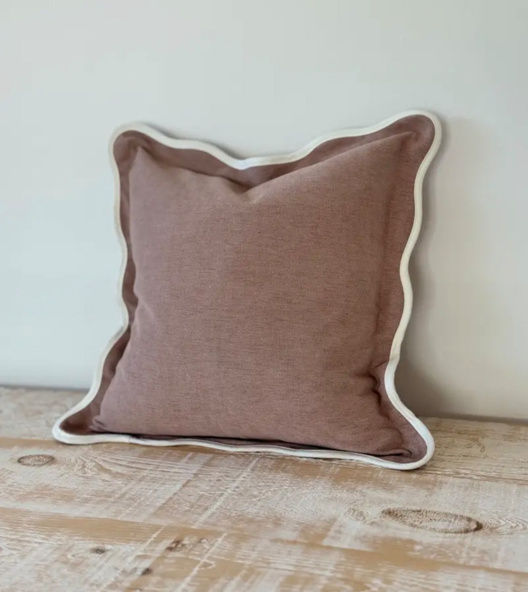 Erin Rose Scalloped Cushion