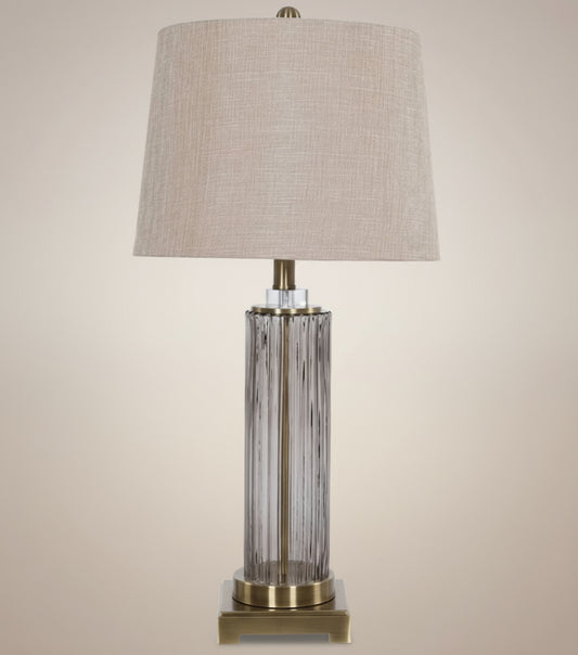 Verona Antique Brass Table Lamp